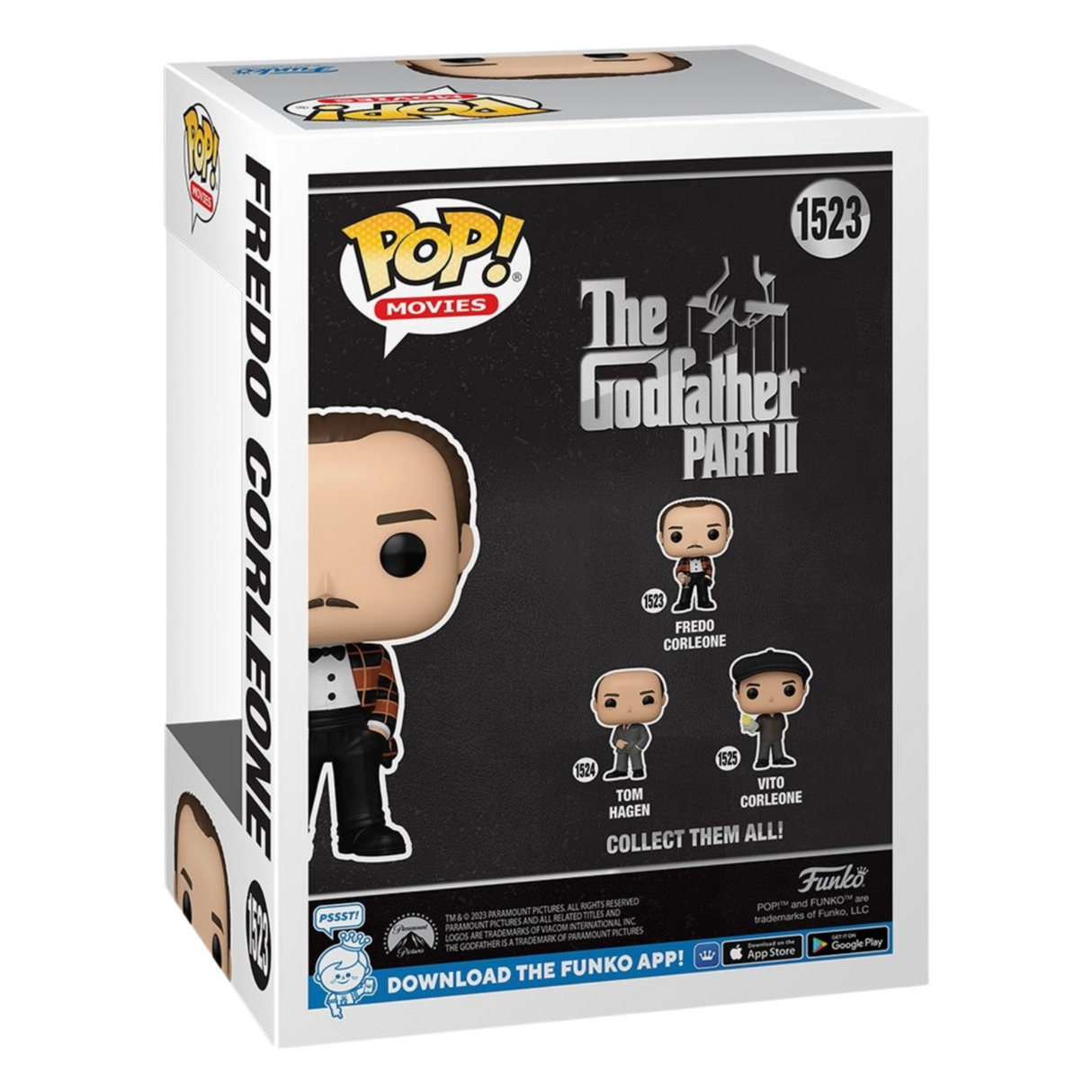 The Godfather Part II: Fredo Corleone Funko Pop! Movies Vinyl Figure #1523