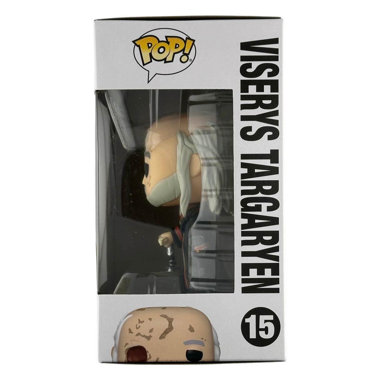 Juego de Tronos: La Casa del Dragón: Día del Dragón: Viserys Targaryen Funko Pop! Figura de vinilo n.° 15, Chase