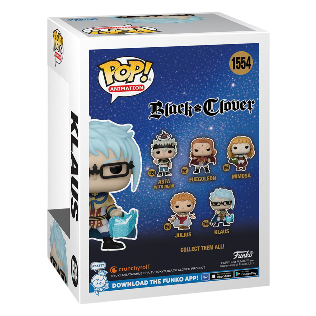 Black Clover Klaus Funko Pop! Vinyl Figure #1554