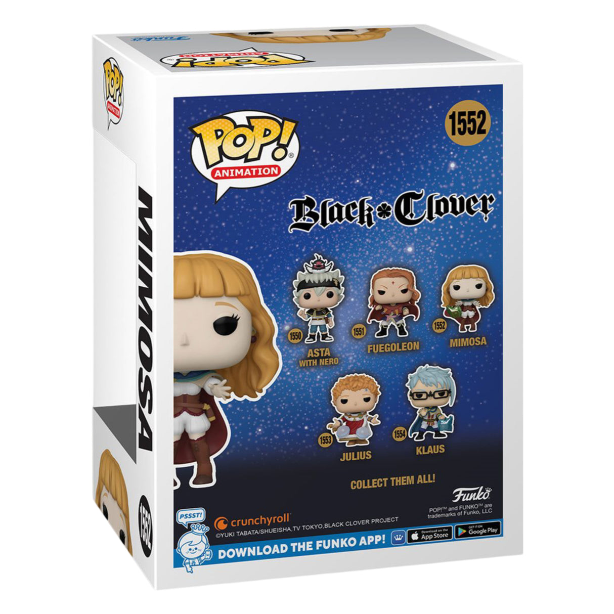 Black Clover Mimosa Funko Pop! Vinyl Figure #1552