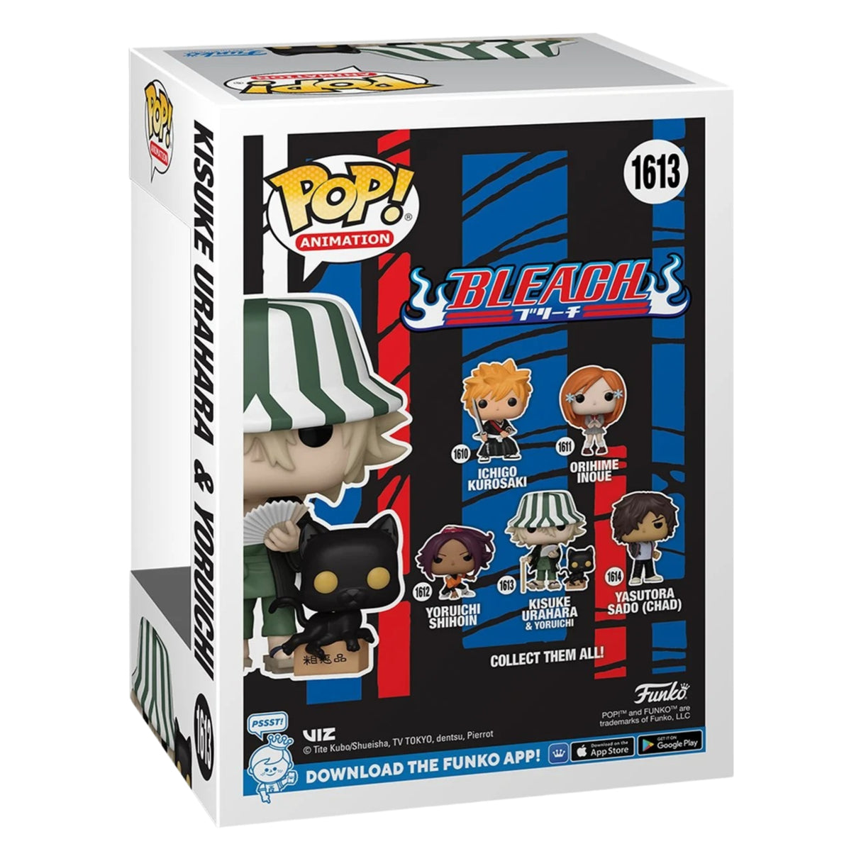 Bleach Kisuke Urahara and Yoruichi Funko Pop! Vinyl Figure and Buddy #1613