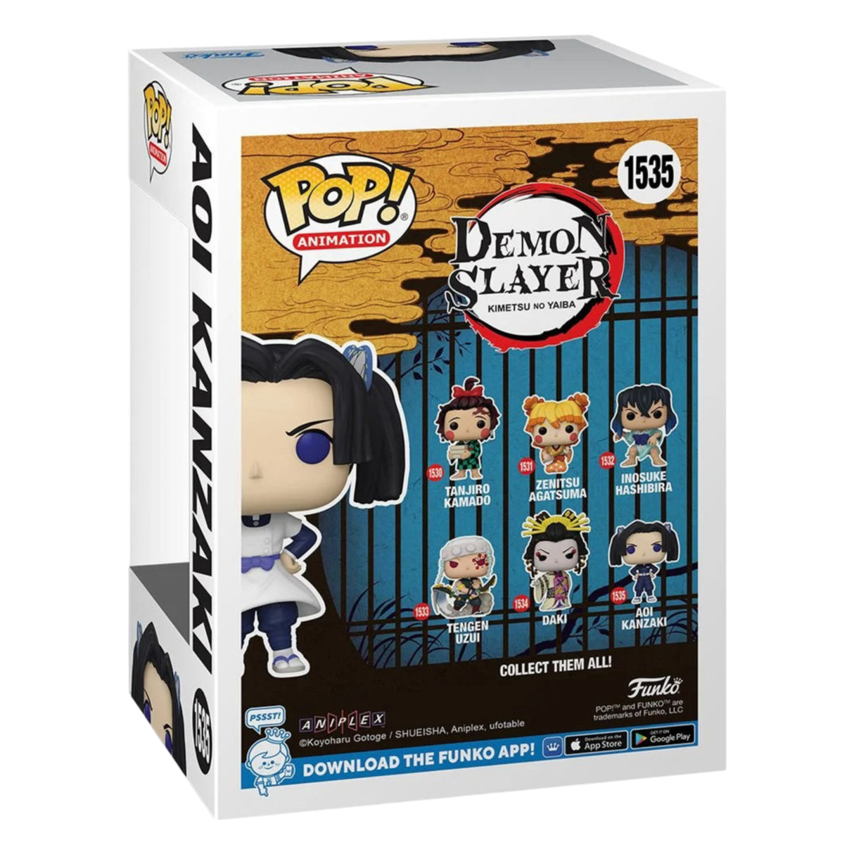 Demon Slayer Aoi Kanzaki Funko Pop! Vinyl Figure #1535 Chase