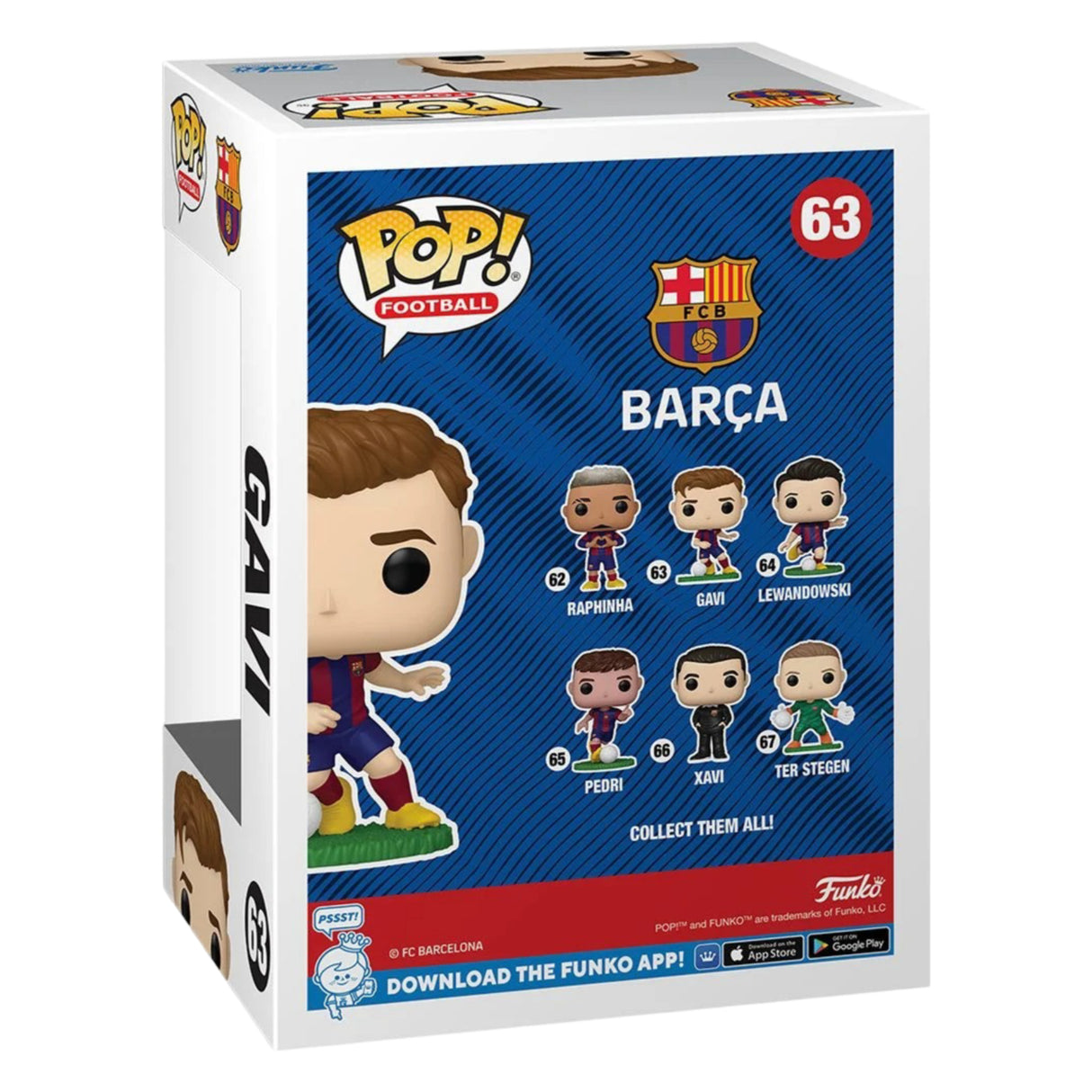 Football Barcelona Gavi Funko Pop! Vinyl Figure #63