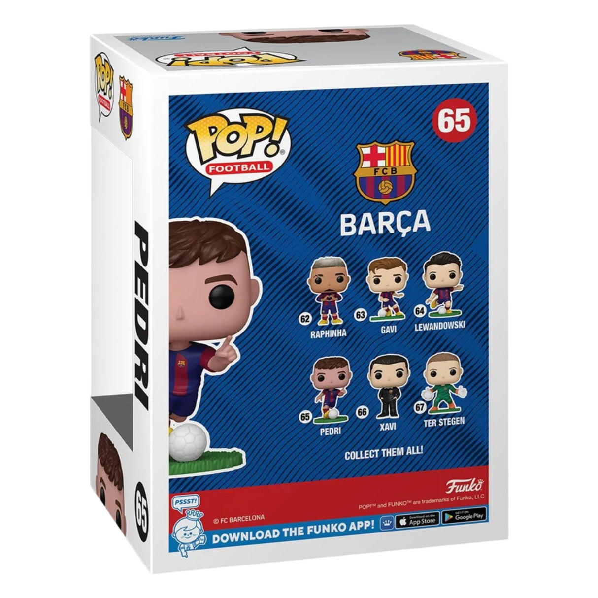 Football Barcelona Pedri Funko Pop! Vinyl Figure #65