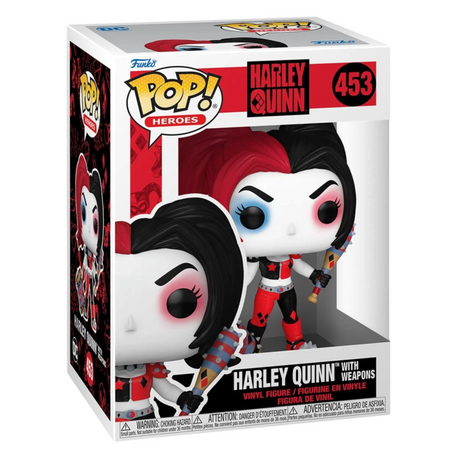 Harley Quinn: Harley Quinn con Accesorios Funko Pop! Figura de vinilo Héroes #453