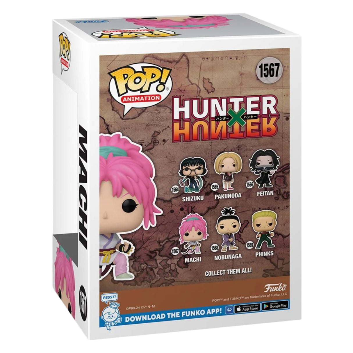 Hunter x Hunter Machi Komacine Funko Pop! Vinyl Figure #1567