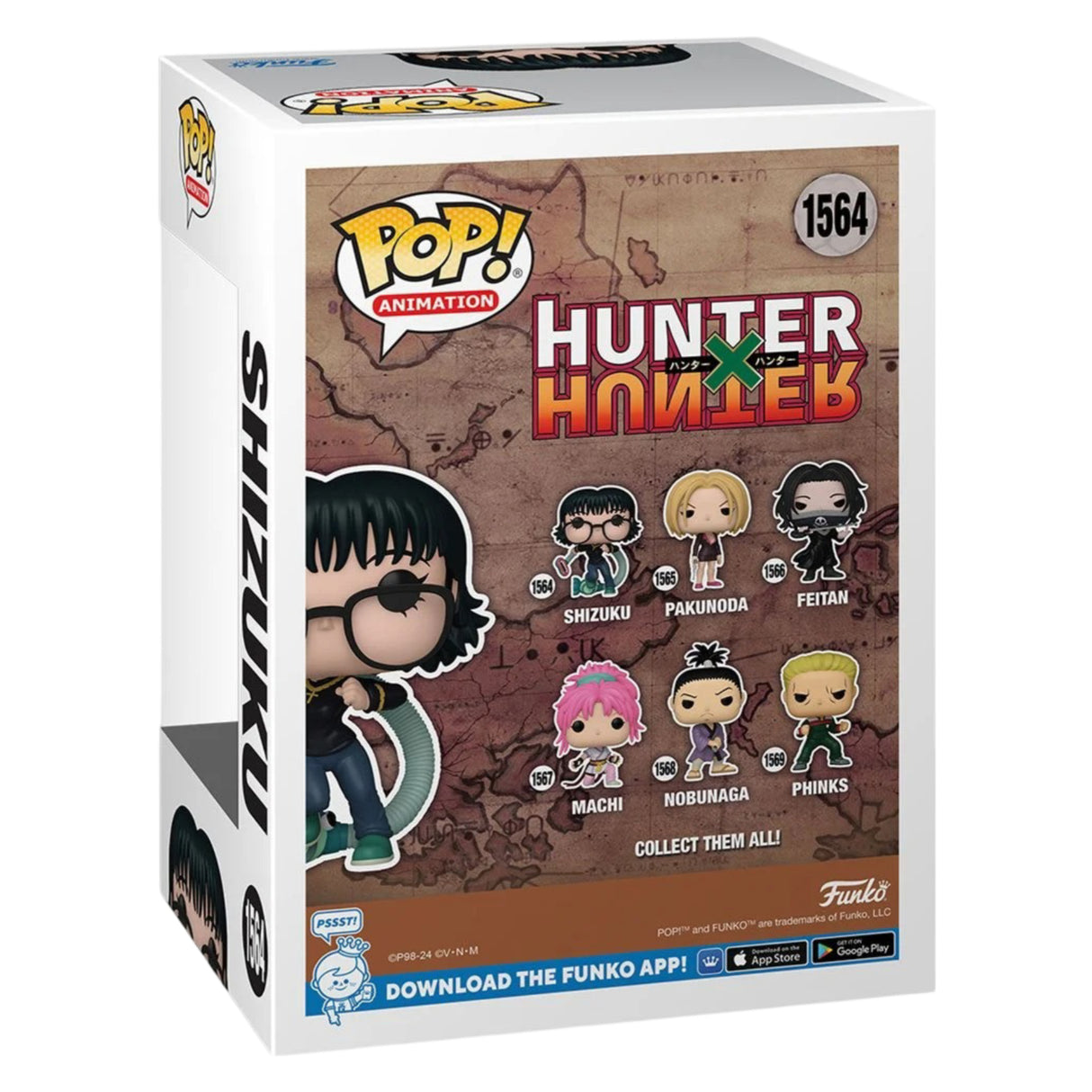 Hunter x Hunter Shizuku with Blinky Funko Pop! Vinyl Figure #1564 and Buddy