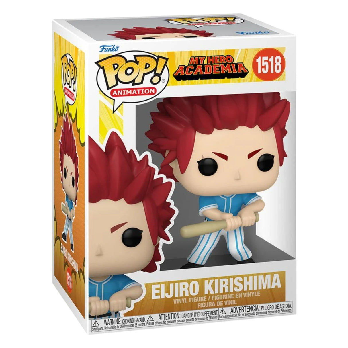 My Hero Academia Hero League Baseball Eijiro Kirishima Funko Pop! Vinyl Figure #1518