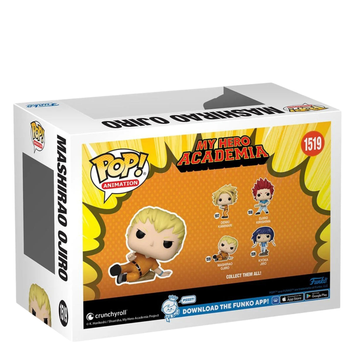 My Hero Academia Hero League Baseball Mashirao Ojiro Funko Pop! Vinyl Figure #1519