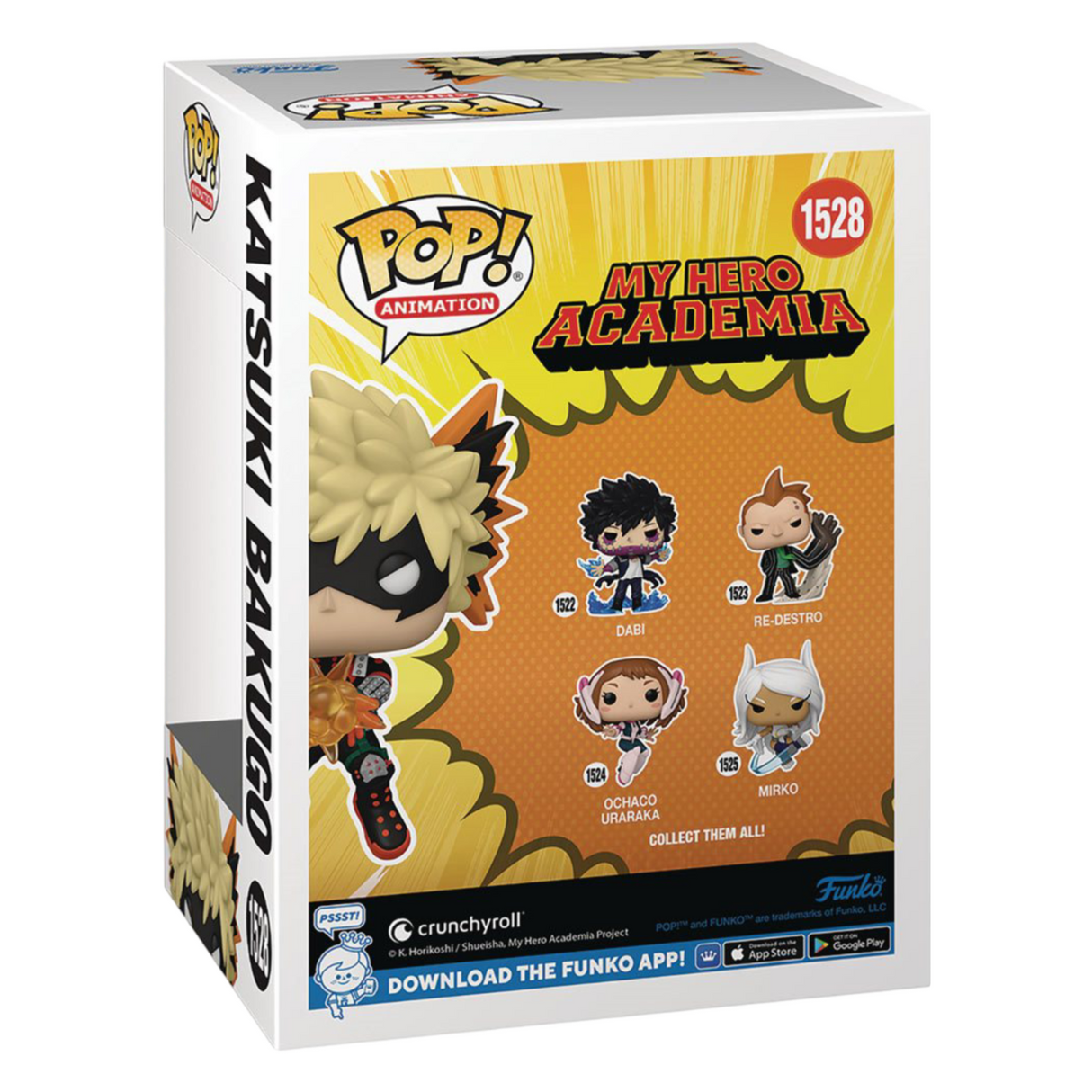 My Hero Academia Katsuki Bakugo Funko Pop! Vinyl Figure #1528 - Previews Exclusive