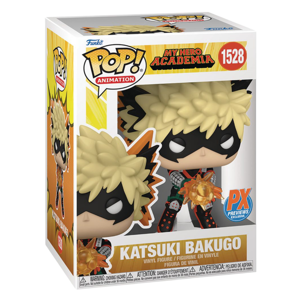 My Hero Academia Katsuki Bakugo Funko Pop! Vinyl Figure #1528 - Previews Exclusive