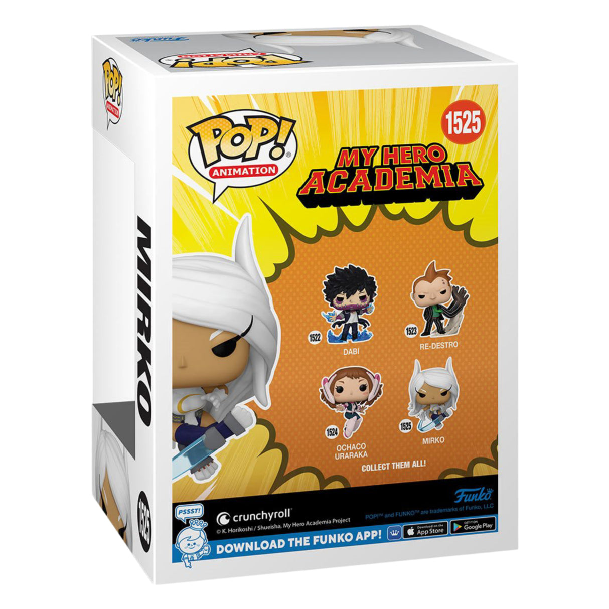 My Hero Academia: Mirko Funko Pop! Figura de vinilo n.° 1525