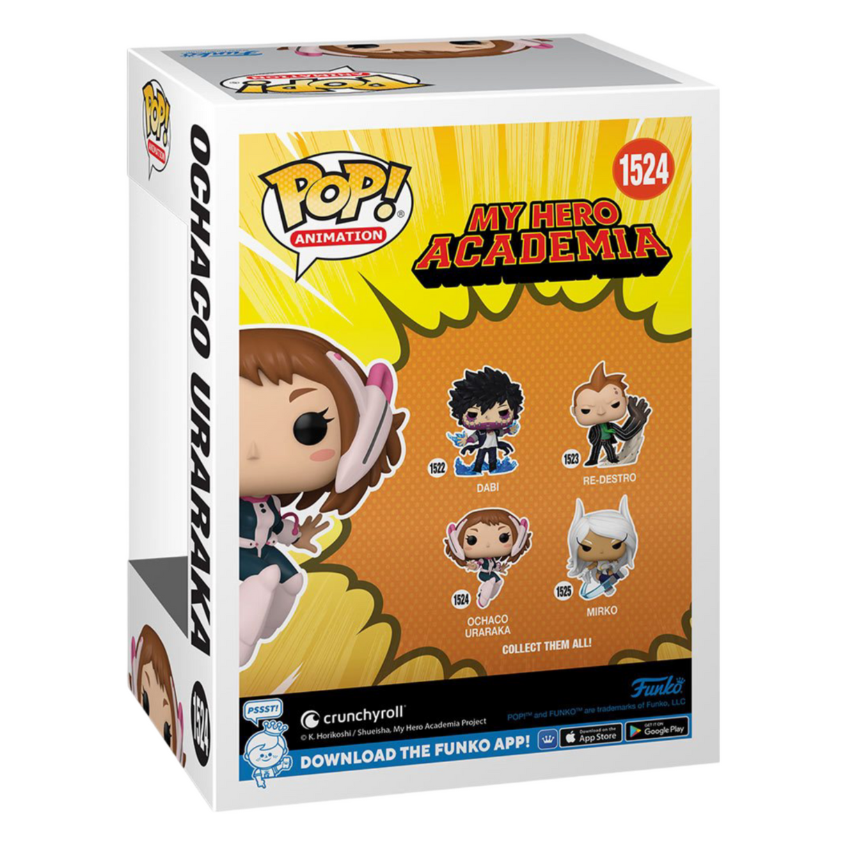 My Hero Academia: Ochaco Uraraka Funko Pop! Vinyl Figure #1524, Chase