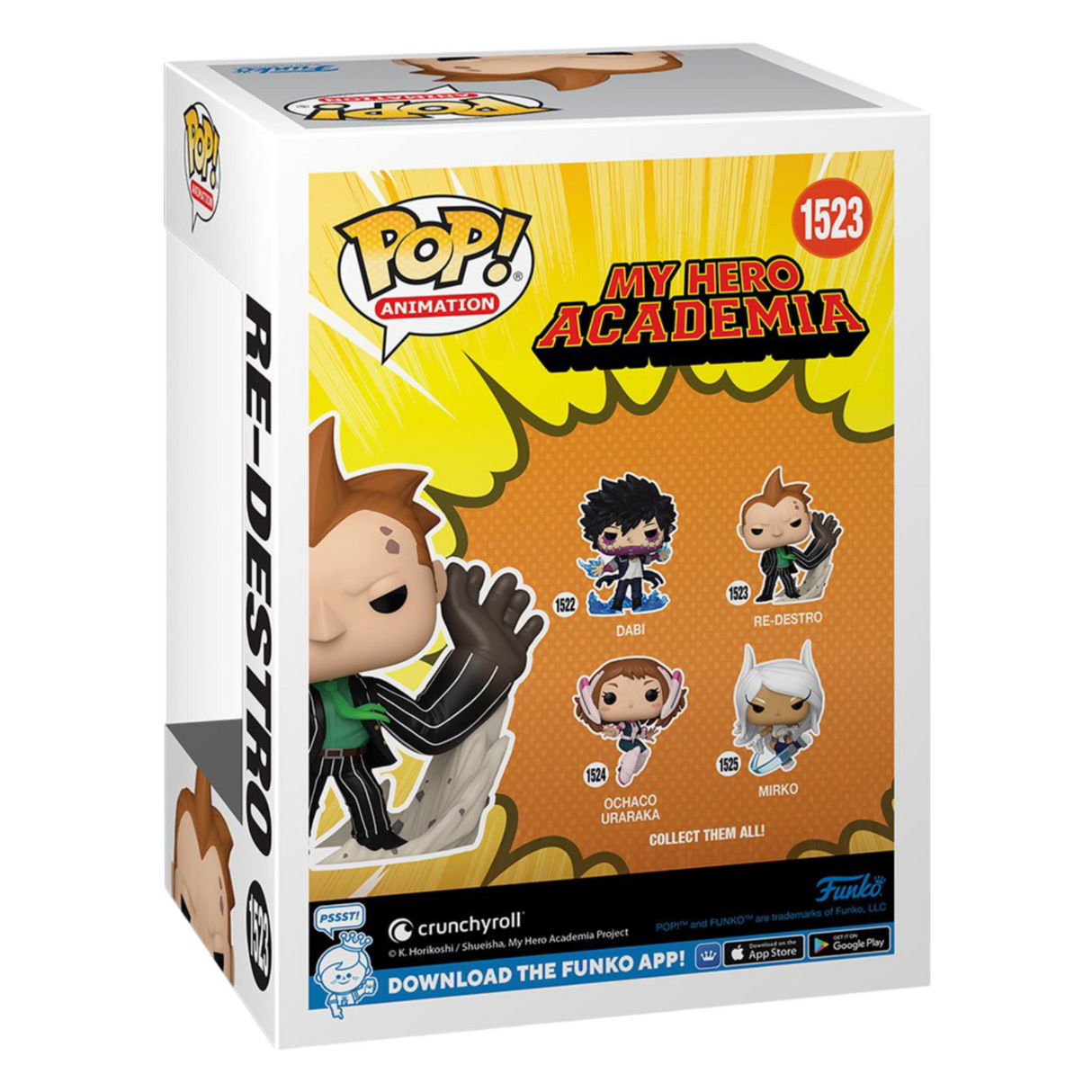 My Hero Academia: Re-Destro Funko Pop! Figura de vinilo n.° 1523