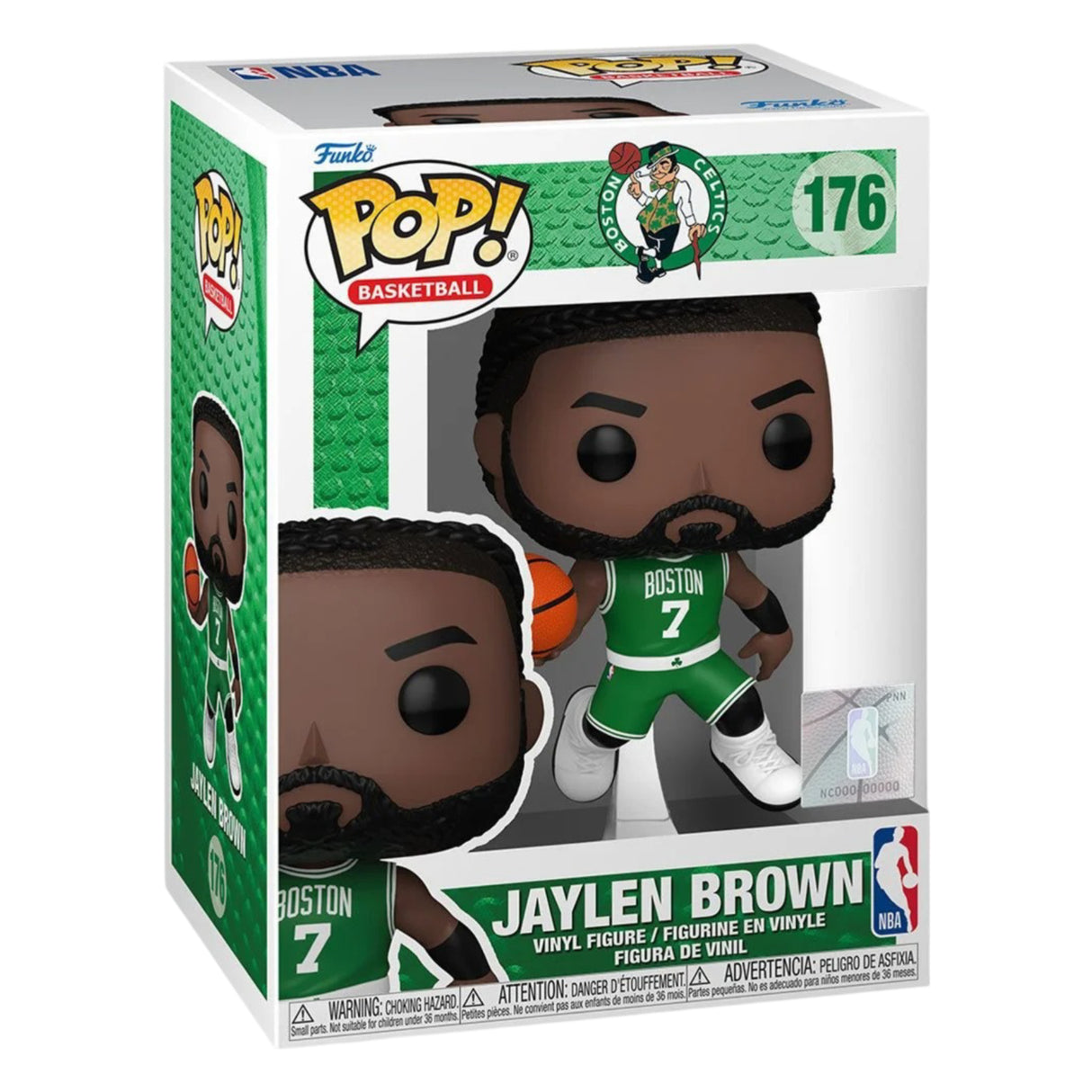 NBA Boston Celtics Jaylen Brown Funko Pop! Vinyl Figure #176