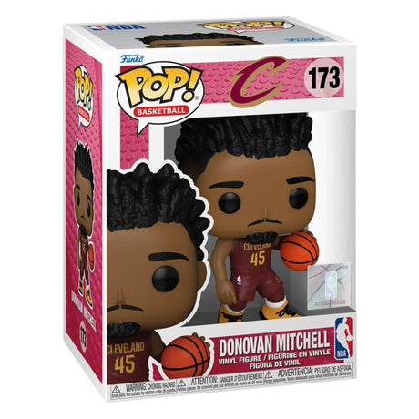 NBA Cleveland Cavaliers Donovan Mitchell Funko Pop! Vinyl Figure #173