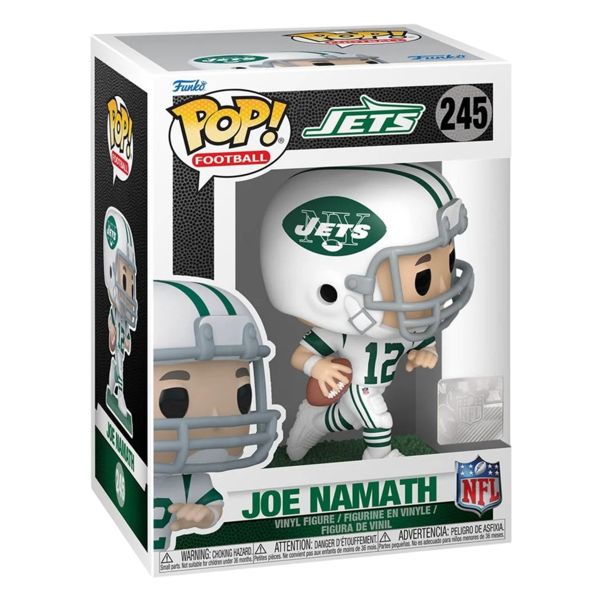 NFL Legends Jets Joe Namath Funko Pop! Vinyl Figure #245