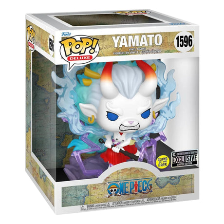 One Piece Yamato Glow-in-the-Dark Deluxe Funko Pop! Vinyl Figure #1596 - Entertainment Earth Exclusive