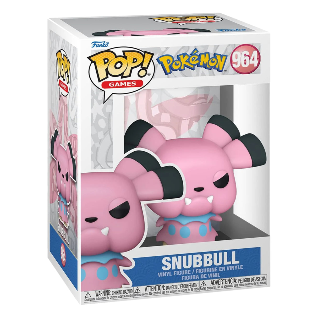 Pokémon Snubbull Funko Pop! Vinyl Figure #964