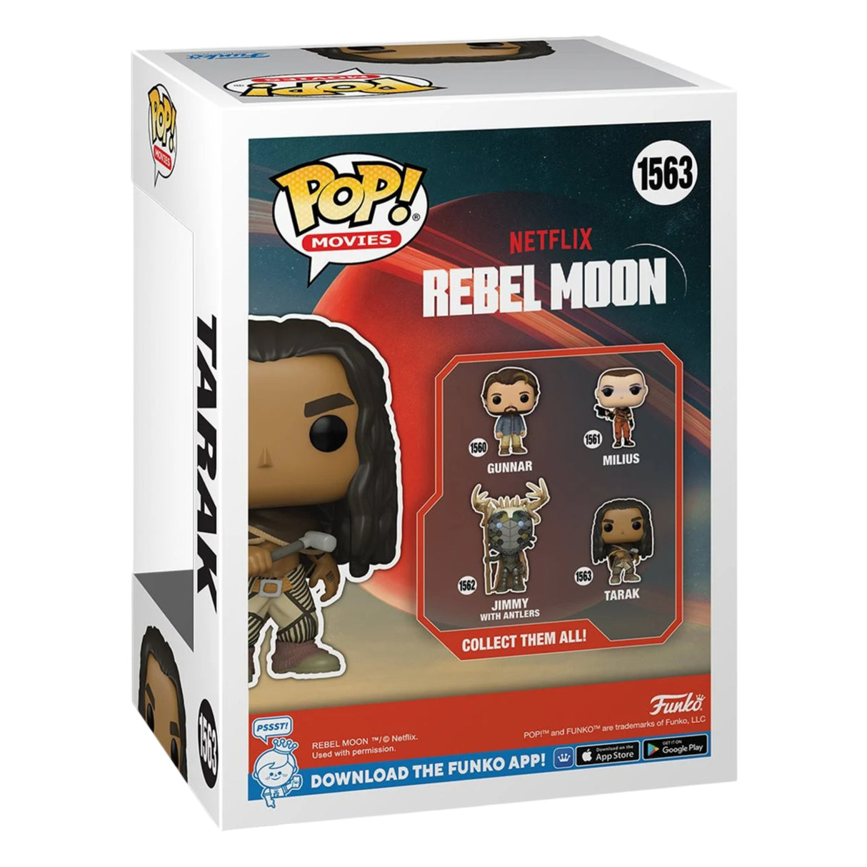 Rebel Moon Tarak (Wave 2) Funko Pop! Vinyl FIgure #1563