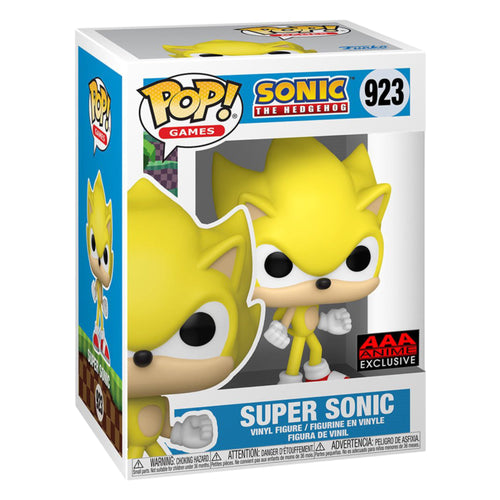 Sonic the Hedgehog Super Sonic Funko Pop! Vinyl Figure #923 - AAA Anime Exclusive