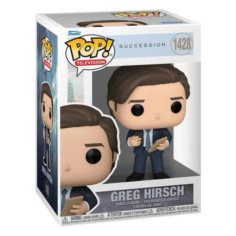 Succession Greg Hirsch Funko Pop! Television Vinyl Figure #1428