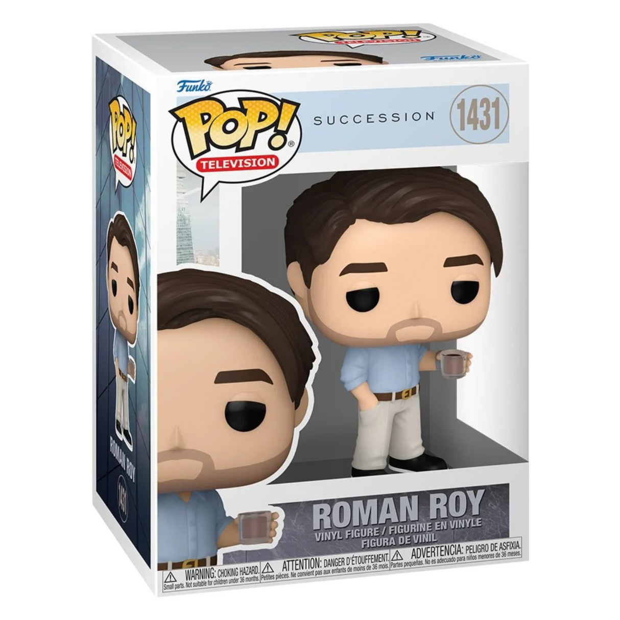 Succession Roman Roy Funko Pop! Television Vinyl Figure #1431