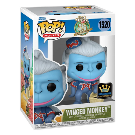 ¡Funko Pop del mono alado del 85 aniversario del Mago de Oz! Figura de vinilo n.° 1520, serie especial