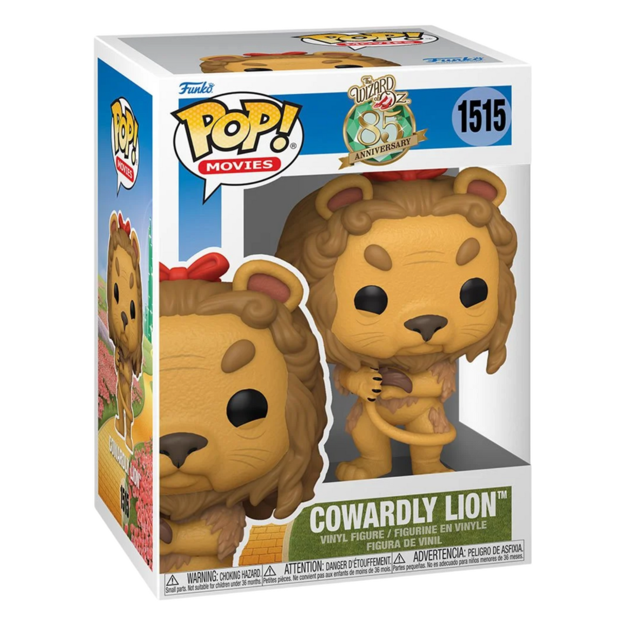 ¡Funko Pop del León Cobarde del 85.º aniversario del Mago de Oz! Figura de vinilo n.° 1515