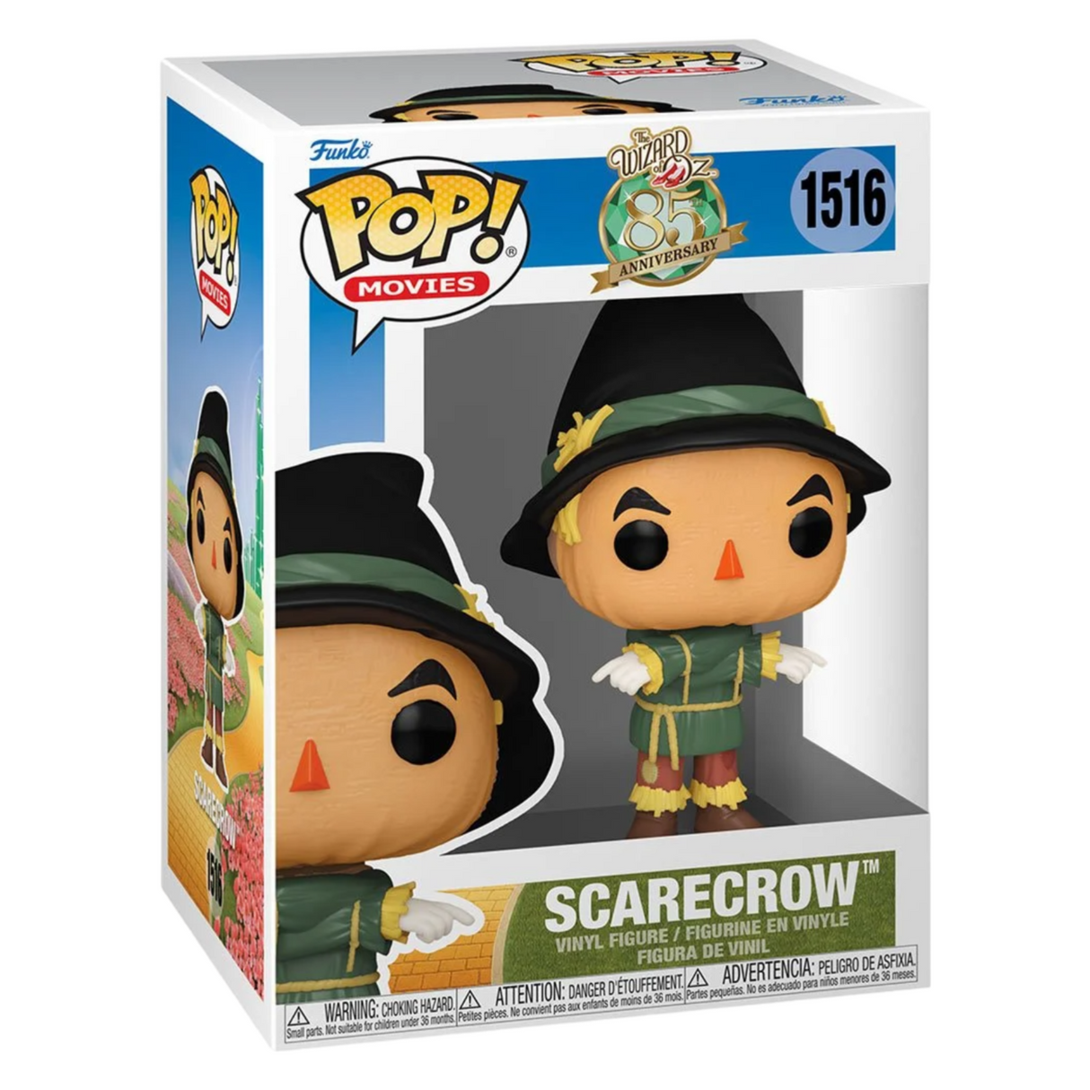 The Wizard of Oz 85th Anniversary Scarecrow Funko Pop! Vinyl Figure #1516