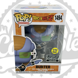 Dragon Ball Z: Burter Funko Pop! Figura de vinilo n.° 1494, que brilla en la oscuridad, exclusiva de Entertainment Earth